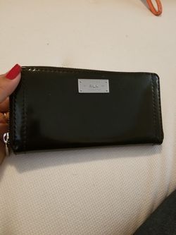 Black leather wallet R.Lauren