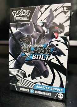 Black Bolt Booster Bundle (Brand New Sealed)