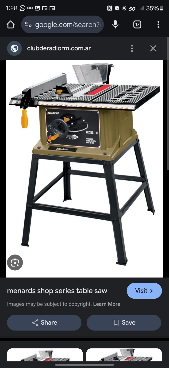 ShopSeries 10 Table Saw