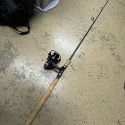 New Okuma SST 8’6” Medium Light Two Piece Spinning Combo Okuma ITX 4000 New Reel. 