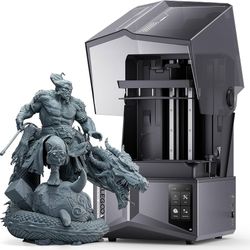 ELEGOO Saturn 4 Ultra 12K Resin 3D Printer, with Smart Automatic Leveling, 10-Inch 12K Monochrome LCD, 150mm/h Faster Printing Speed,8.62x4.84x8.66 In