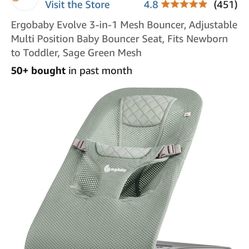 Ergobaby Evolve Mesh Bouncer