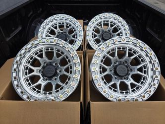 17" LOCK rims alloy aluminum 17x9 -12 offset