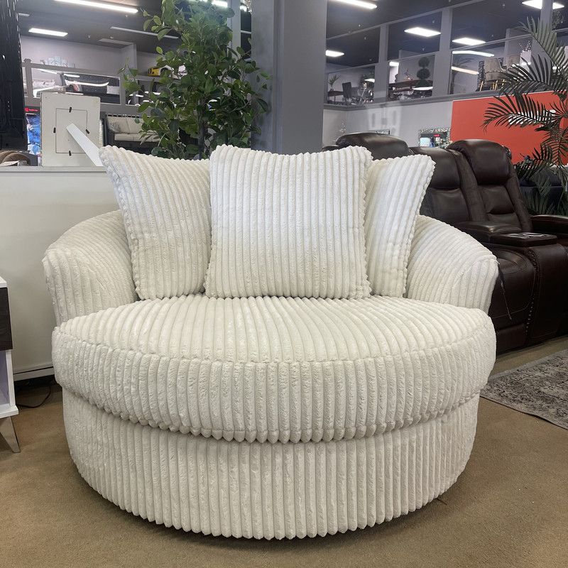 Oversized Swivel Accent Chair