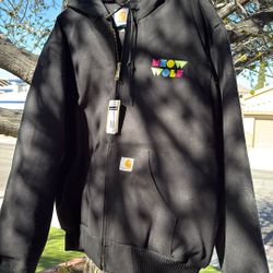 Carhartt Black Jacket Hoodie 