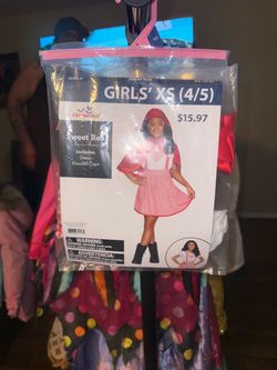 Girls red Riding Hood Costume
