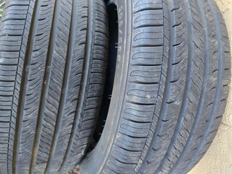 2 Slightly Used tires 205 55 16 inch. Both for 150