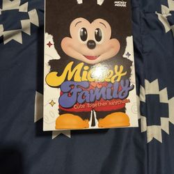 Labubu Mickey Mouse Blind Box Keychain 100% Authentic 