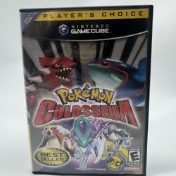 Pokemon Colosseum Authentic CASE ONLY (Nintendo GameCube) NO GAME NO MANUAL