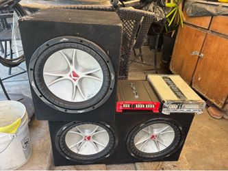 Kicker subwoofer 12 in