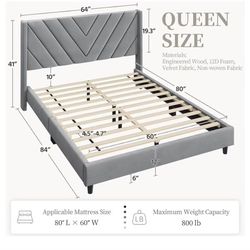 Queen Size Bed Frame 