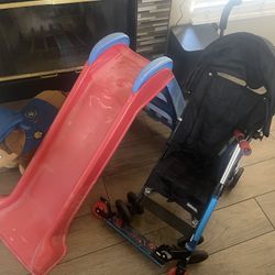 BUNDLE stroller and Plastic Slide