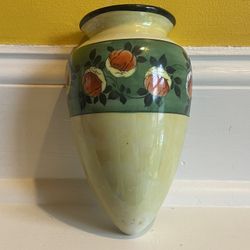 Antique Wall Pocket Vase 