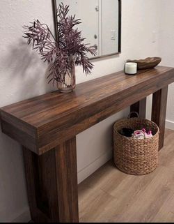 Console table  63in