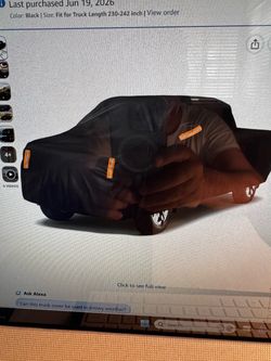 Cover for truck
