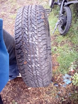 New Tire On Rim