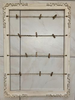 Antique  inspired 12 picture holder frame