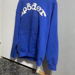 Sp5der Legacy Hoodie Blue 