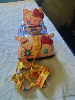Universal studios hello kitty popcorn bucket