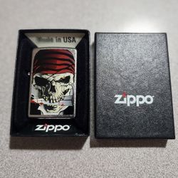 Zippo Lighter  - Pirate Col (Never Used)