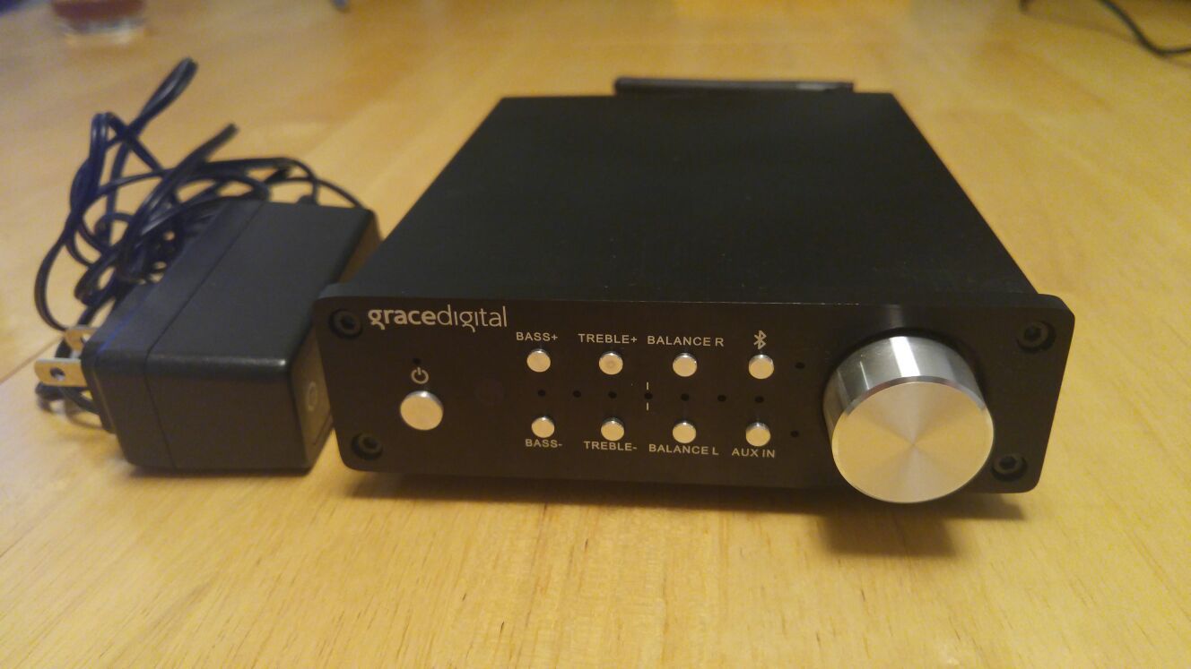 Grace Digital 100w Amplified Bluetooth Audio Receiver