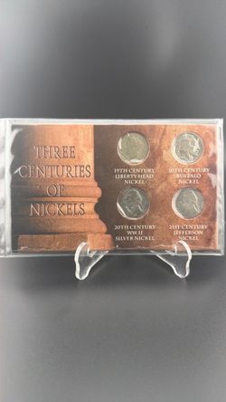Three Centuries of Nickels Coin Set