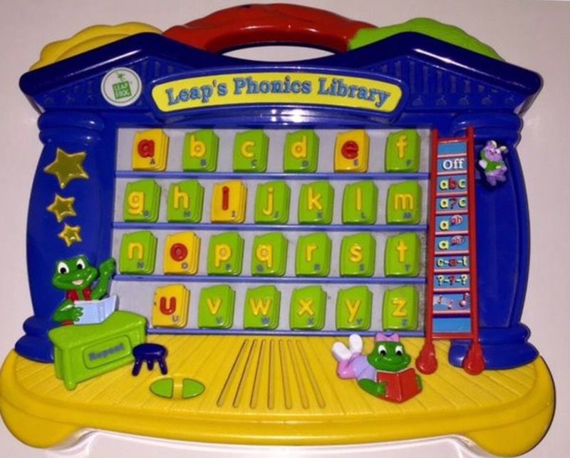 LeapFrog Leap's Phonics Library Educational Learning ABC Toy Alphabet