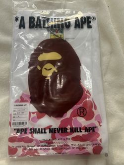 White And Pink Bape Size XL