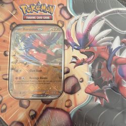 Pokemon Koraidon ex Tin New!