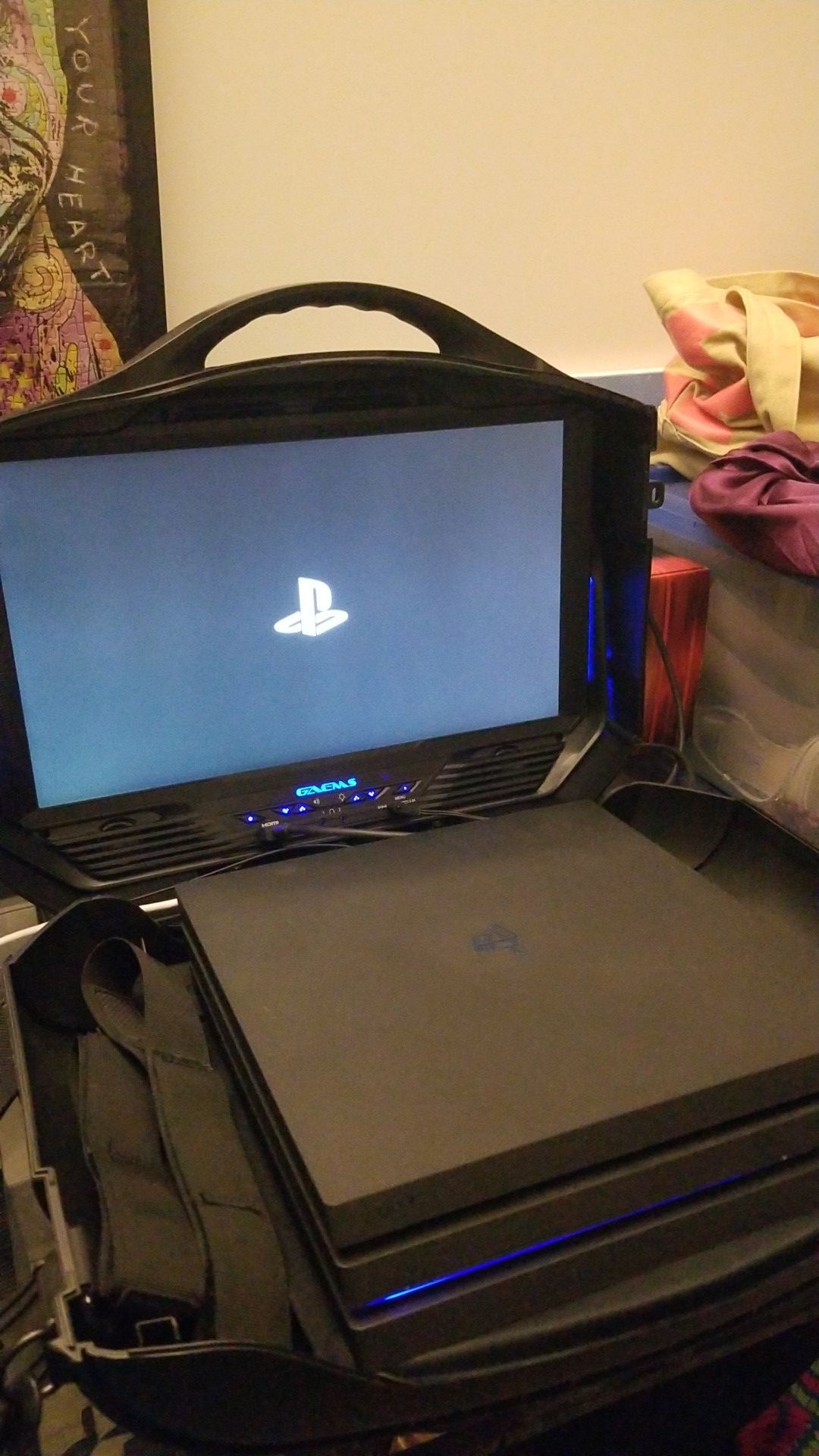 Gaems like new portable gaming system. PS4 not included