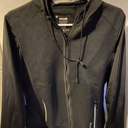 SaunaFX Black Full-Zip Hoodie