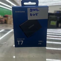 Samsung Portable SSD T7