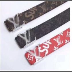 Louis Vuitton Supreme Belt