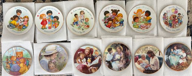 Vintage Avon Mother’s Day plates