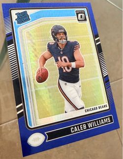 2024 Panini Donruss Optic Rated Rookie Caleb Williams rc rookie card . Great condition ready to grade Bears QB