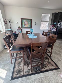 Solid wood Bar high table