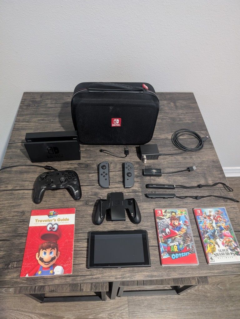 Nintendo Switch w/ accessories