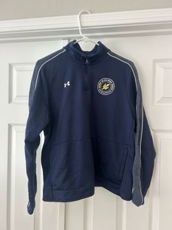 UCSD athletics navy quarter zip