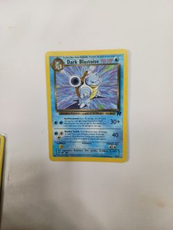 Dark Blastoise 20\82 Rare Vintage Pokemon Card 