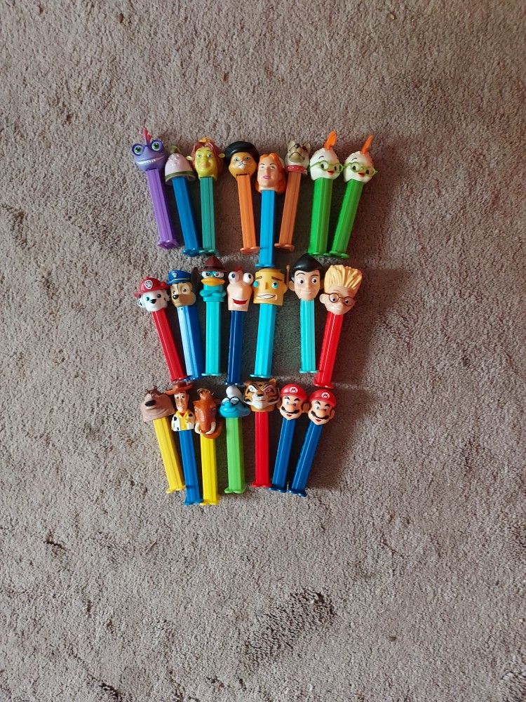 PEZ DISPENSERS 