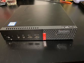 Lenovo ThinkCentre M710q Tiny Desktop PC | 8gb | no HD | power adapter included
