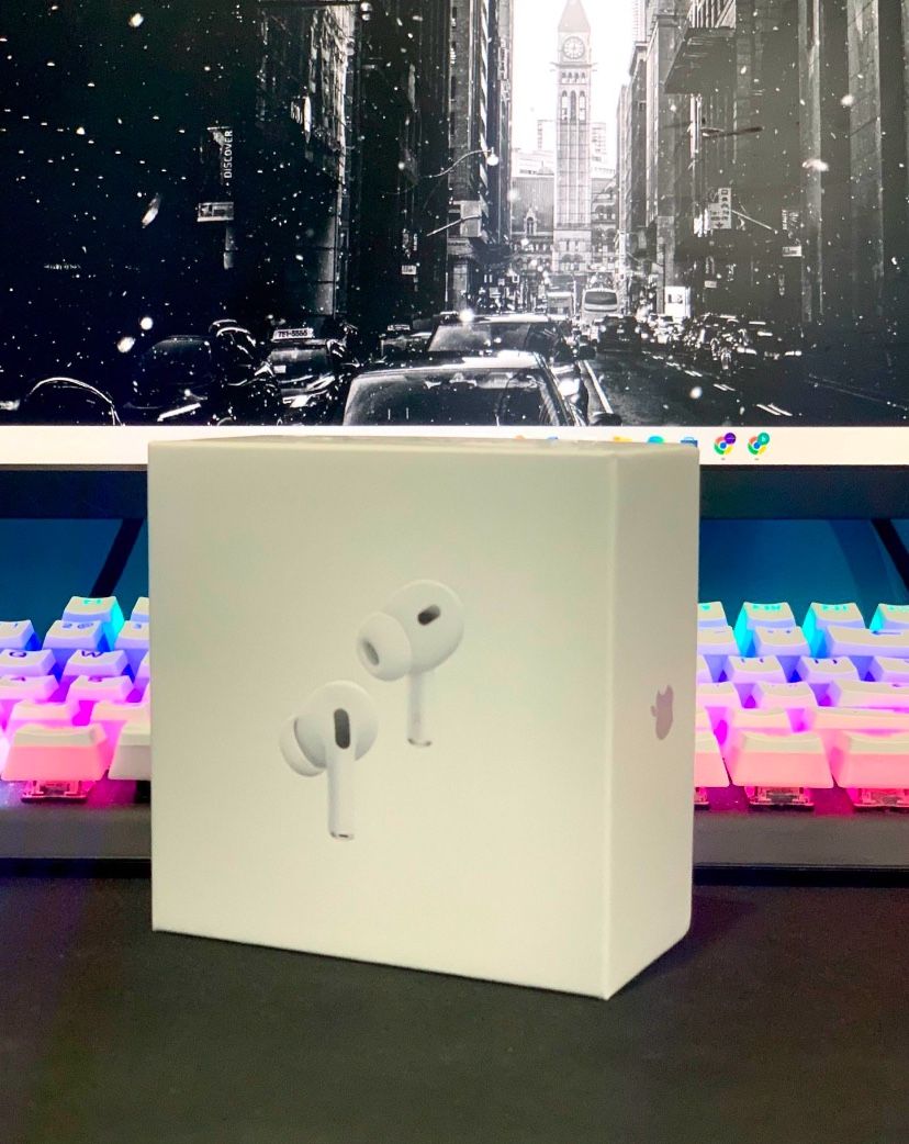 AirPods Pro 2nd Generation With Magsafe Wireless Charging Case MQD83AM/A (Sealed