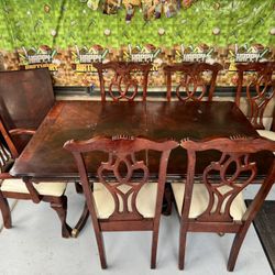 6 Chair Dining Table