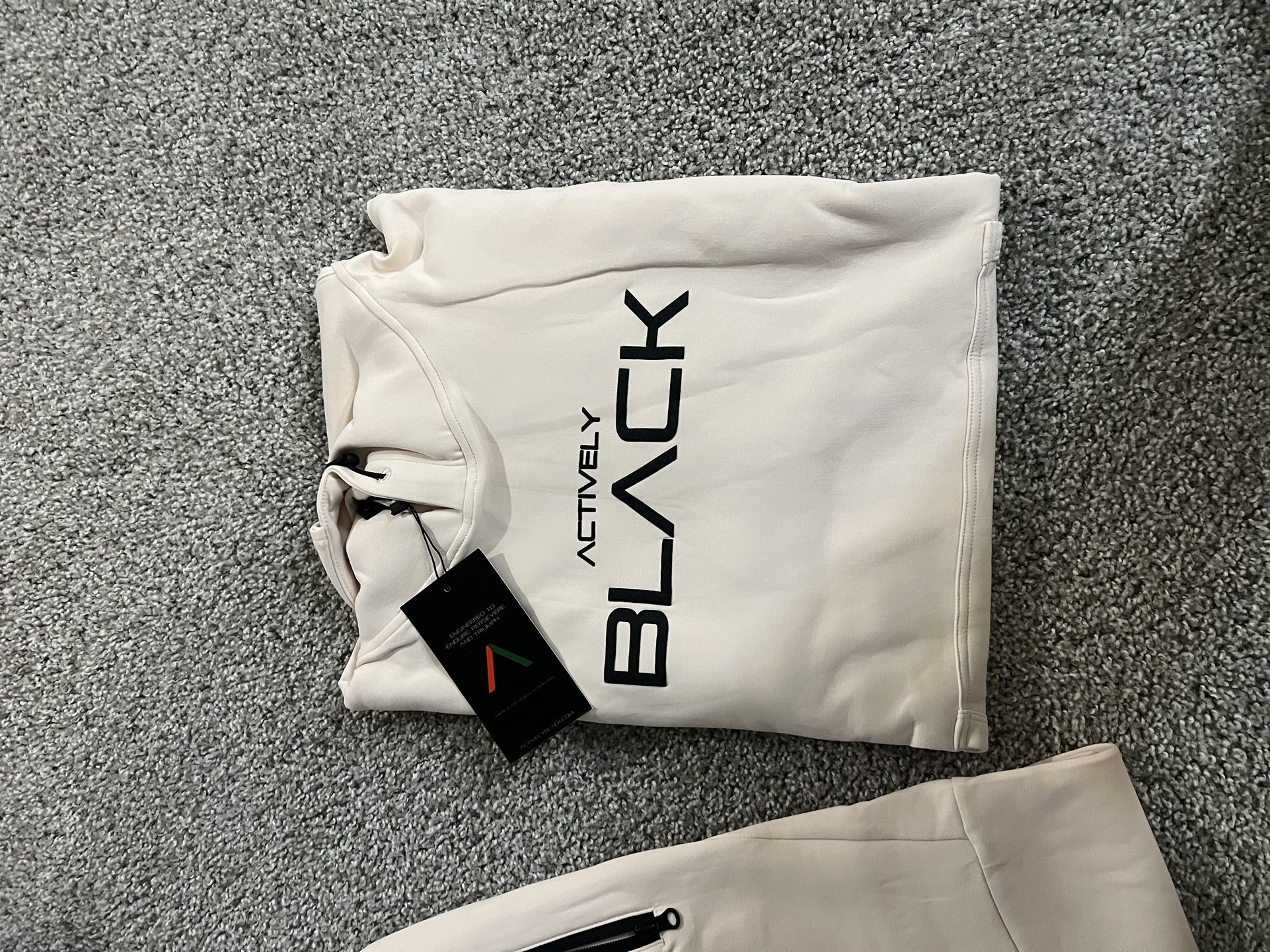 Actively Black Hoodie