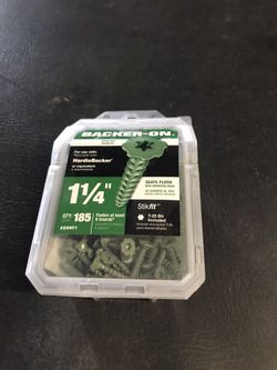 Backer Board Screws
