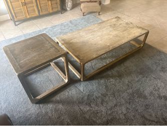 Coffee table and end table