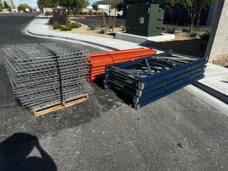 8’ warehouse shelving package