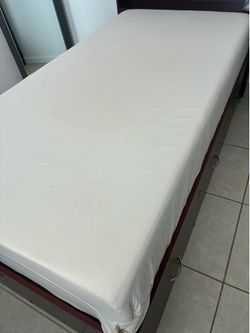 MLILY Ego Black 10’’ Twin Gel Memory Foam Mattress + Premium Topper Bundle