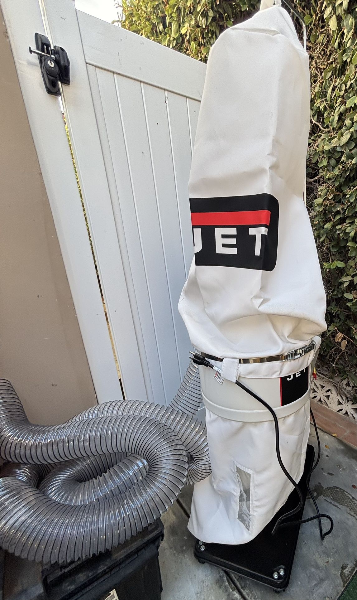 Jet Dust Collector DC-650 1 HP With 30 Micron Filter Bags