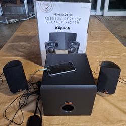 TV,  Desktop Speakers System Open For Testing 